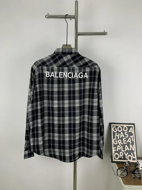 balenciaga chemises manches longues pour unisexe s_12644621